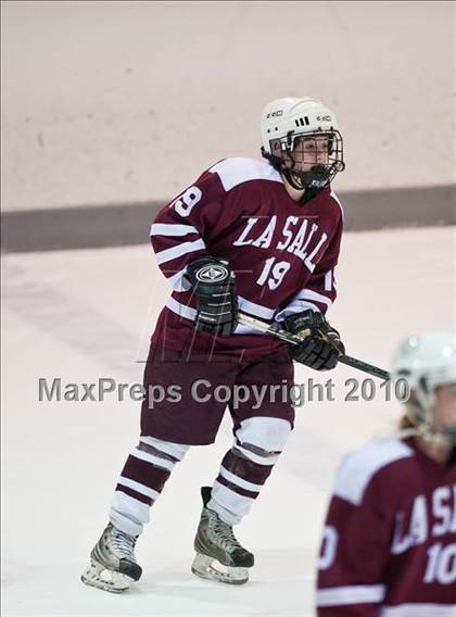 Thumbnail 3 in LaSalle Academy vs North Smithfield (RIIL Division I Final Game 2) photogallery.