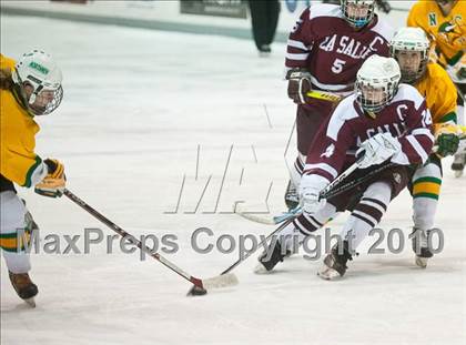 Thumbnail 3 in LaSalle Academy vs North Smithfield (RIIL Division I Final Game 2) photogallery.