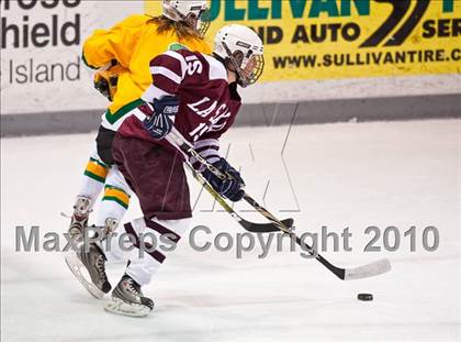 Thumbnail 1 in LaSalle Academy vs North Smithfield (RIIL Division I Final Game 2) photogallery.