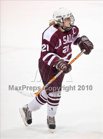 Thumbnail 3 in LaSalle Academy vs North Smithfield (RIIL Division I Final Game 2) photogallery.