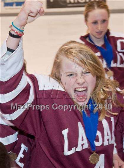 Thumbnail 3 in LaSalle Academy vs North Smithfield (RIIL Division I Final Game 2) photogallery.