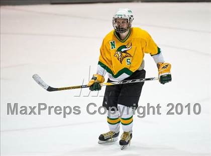 Thumbnail 2 in LaSalle Academy vs North Smithfield (RIIL Division I Final Game 2) photogallery.