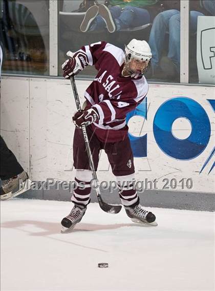 Thumbnail 3 in LaSalle Academy vs North Smithfield (RIIL Division I Final Game 2) photogallery.