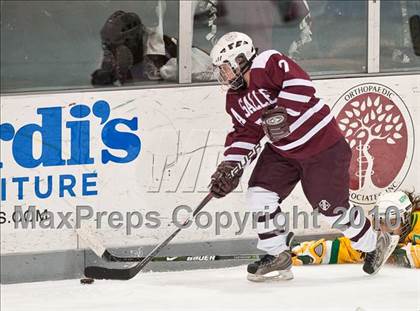 Thumbnail 2 in LaSalle Academy vs North Smithfield (RIIL Division I Final Game 2) photogallery.