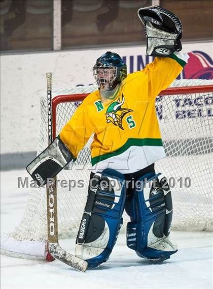 Thumbnail 2 in LaSalle Academy vs North Smithfield (RIIL Division I Final Game 2) photogallery.