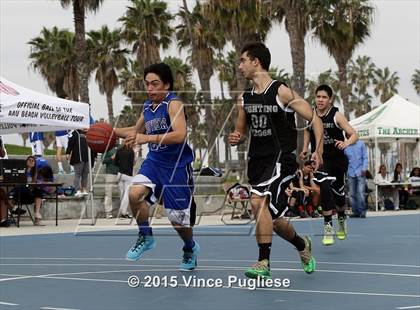 Thumbnail 2 in Ribet Academy vs. Nuview Bridge (Venice Beach) photogallery.