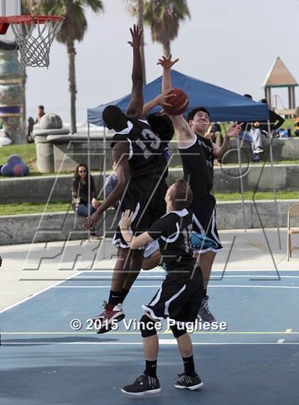 Thumbnail 3 in Ribet Academy vs. Nuview Bridge (Venice Beach) photogallery.