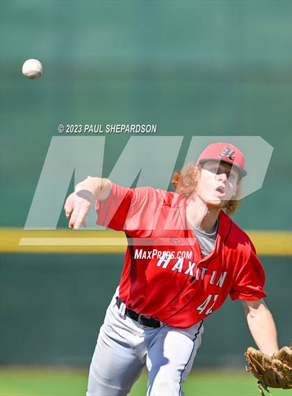 Thumbnail 1 in Haxtun vs. Akron  (CHSAA 1A State - Semifinal)  photogallery.