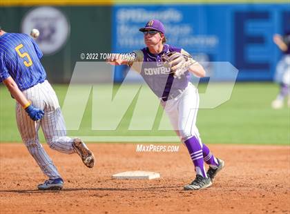 Thumbnail 2 in Nazareth vs. D'Hanis (UIL 1A Baseball Final) photogallery.