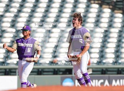 Thumbnail 2 in Nazareth vs. D'Hanis (UIL 1A Baseball Final) photogallery.