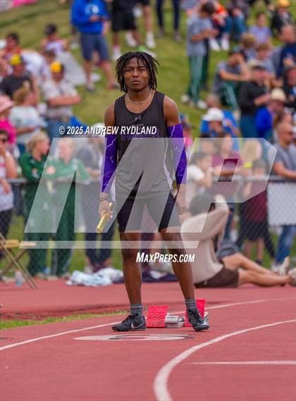 Thumbnail 2 in CHSAA State Championships (4 x 100m Finals) photogallery.