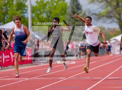 Thumbnail 3 in CHSAA State Championships (4 x 100m Finals) photogallery.
