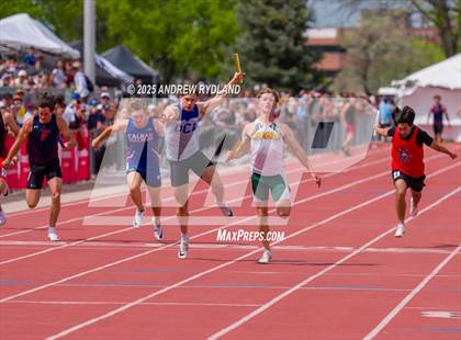 Thumbnail 2 in CHSAA State Championships (4 x 100m Finals) photogallery.