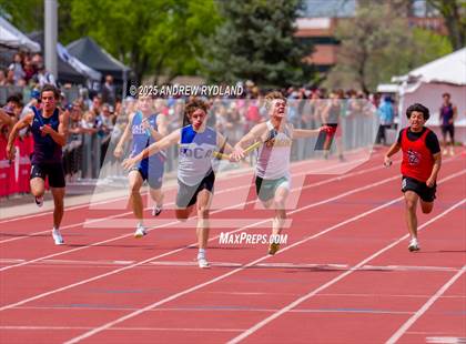 Thumbnail 3 in CHSAA State Championships (4 x 100m Finals) photogallery.