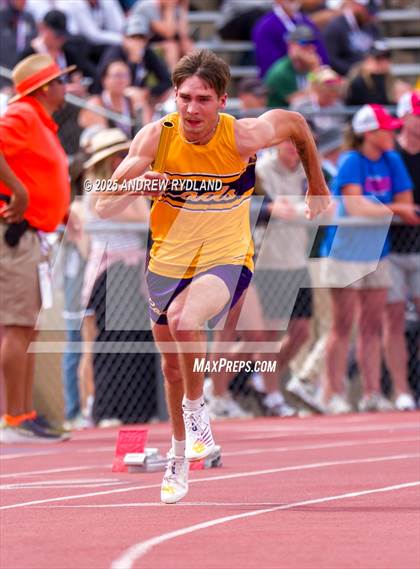 Thumbnail 3 in CHSAA State Championships (4 x 100m Finals) photogallery.