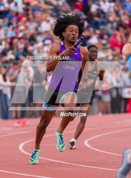 Thumbnail 2 in CHSAA State Championships (4 x 100m Finals) photogallery.