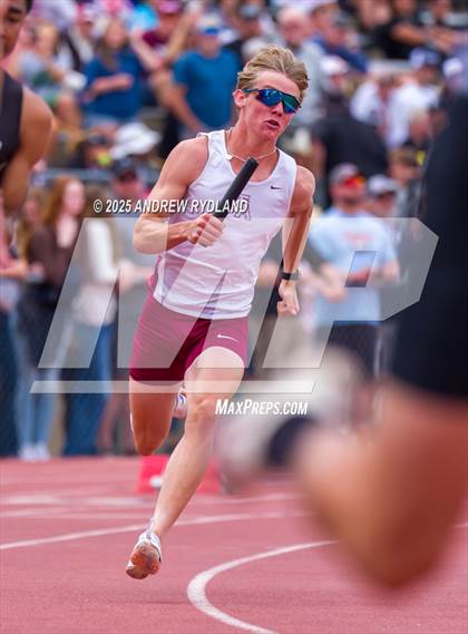 Thumbnail 2 in CHSAA State Championships (4 x 100m Finals) photogallery.