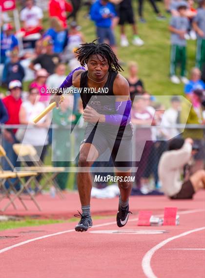 Thumbnail 3 in CHSAA State Championships (4 x 100m Finals) photogallery.