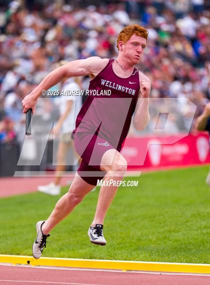 Thumbnail 3 in CHSAA State Championships (4 x 100m Finals) photogallery.