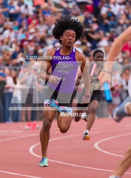 Thumbnail 1 in CHSAA State Championships (4 x 100m Finals) photogallery.