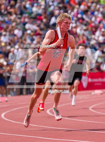 Thumbnail 1 in CHSAA State Championships (4 x 100m Finals) photogallery.