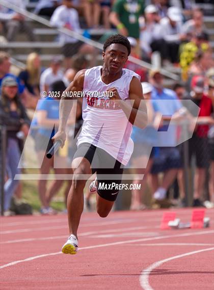 Thumbnail 3 in CHSAA State Championships (4 x 100m Finals) photogallery.