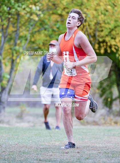 Thumbnail 3 in IHSAA Noblesville Cross Country Sectional Championship (Editorial Only) photogallery.