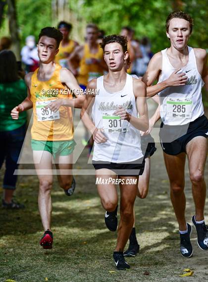 Thumbnail 2 in IHSAA Noblesville Cross Country Sectional Championship (Editorial Only) photogallery.