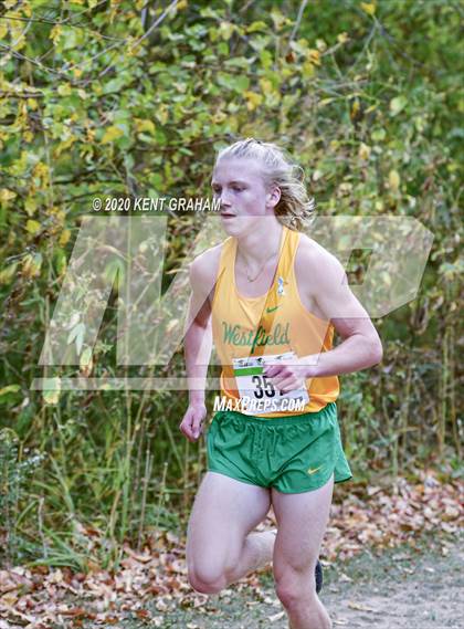 Thumbnail 2 in IHSAA Noblesville Cross Country Sectional Championship (Editorial Only) photogallery.