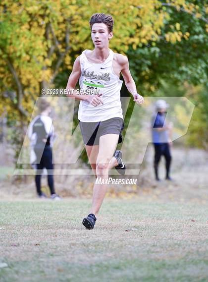 Thumbnail 3 in IHSAA Noblesville Cross Country Sectional Championship (Editorial Only) photogallery.