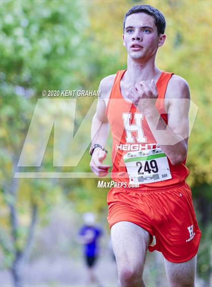 Thumbnail 1 in IHSAA Noblesville Cross Country Sectional Championship (Editorial Only) photogallery.