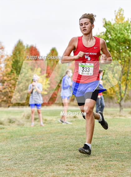 Thumbnail 2 in IHSAA Noblesville Cross Country Sectional Championship (Editorial Only) photogallery.