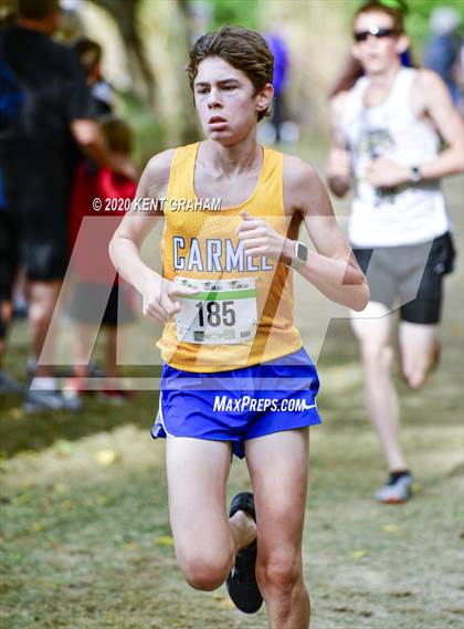 Thumbnail 3 in IHSAA Noblesville Cross Country Sectional Championship (Editorial Only) photogallery.