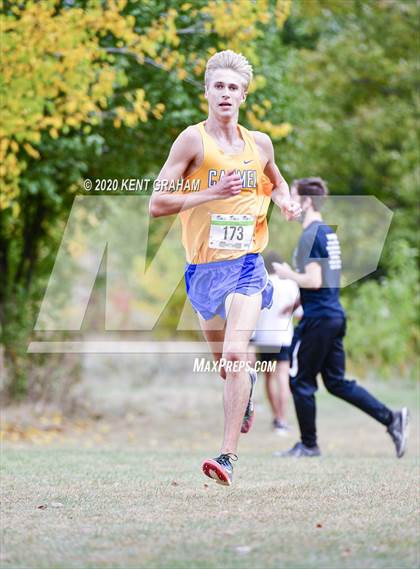 Thumbnail 3 in IHSAA Noblesville Cross Country Sectional Championship (Editorial Only) photogallery.