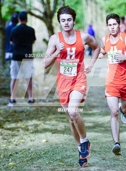 Thumbnail 1 in IHSAA Noblesville Cross Country Sectional Championship (Editorial Only) photogallery.