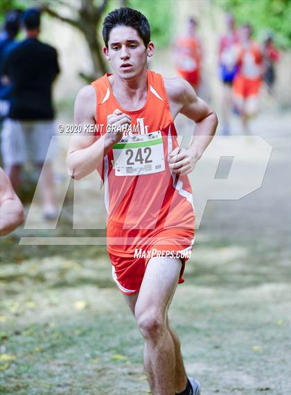 Thumbnail 2 in IHSAA Noblesville Cross Country Sectional Championship (Editorial Only) photogallery.