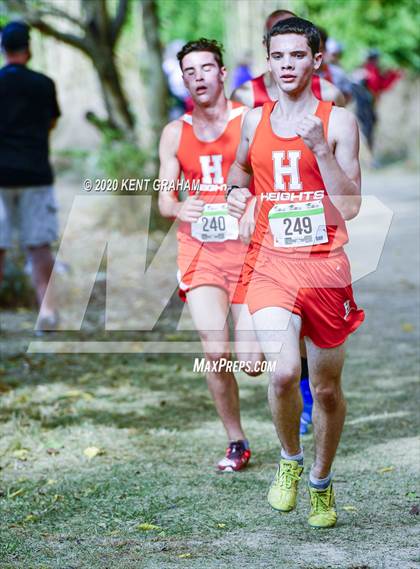 Thumbnail 3 in IHSAA Noblesville Cross Country Sectional Championship (Editorial Only) photogallery.