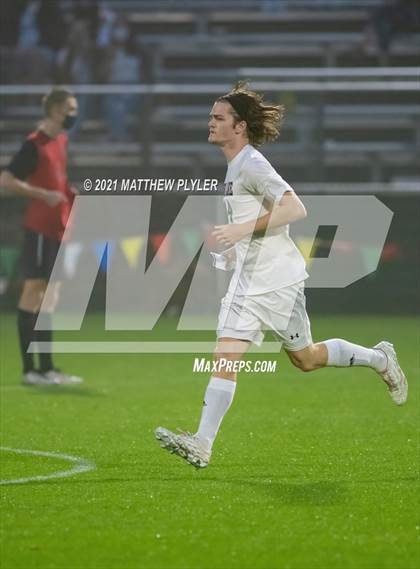 Thumbnail 2 in Pine Lake Preparatory vs. Franklin Academy (2 of 3 - NCHSAA 1A Final - Overtime, Rain, and Fog) photogallery.