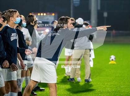 Thumbnail 2 in Pine Lake Preparatory vs. Franklin Academy (2 of 3 - NCHSAA 1A Final - Overtime, Rain, and Fog) photogallery.