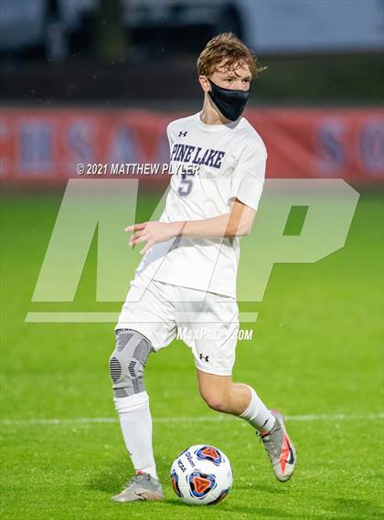 Thumbnail 1 in Pine Lake Preparatory vs. Franklin Academy (2 of 3 - NCHSAA 1A Final - Overtime, Rain, and Fog) photogallery.