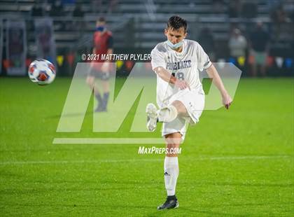 Thumbnail 3 in Pine Lake Preparatory vs. Franklin Academy (2 of 3 - NCHSAA 1A Final - Overtime, Rain, and Fog) photogallery.