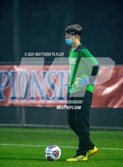 Thumbnail 3 in Pine Lake Preparatory vs. Franklin Academy (2 of 3 - NCHSAA 1A Final - Overtime, Rain, and Fog) photogallery.