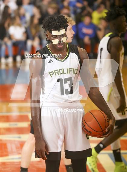 Thumbnail 3 in Prolific Prep vs. Huntington Prep (Marshall County Hoopfest) photogallery.