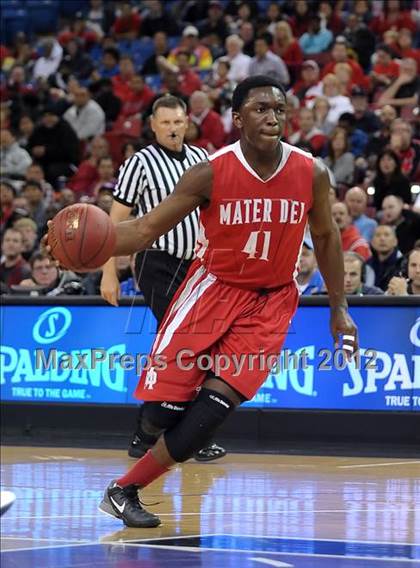 Thumbnail 2 in Mater Dei vs. Sheldon (CIF State D1 Final) photogallery.