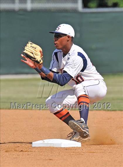 Thumbnail 3 in White @ Sachse (UIL 5A Region 2 Bi-District Playoff) photogallery.