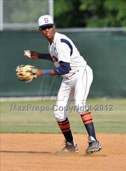 Thumbnail 3 in White @ Sachse (UIL 5A Region 2 Bi-District Playoff) photogallery.