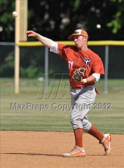 Thumbnail 3 in White @ Sachse (UIL 5A Region 2 Bi-District Playoff) photogallery.