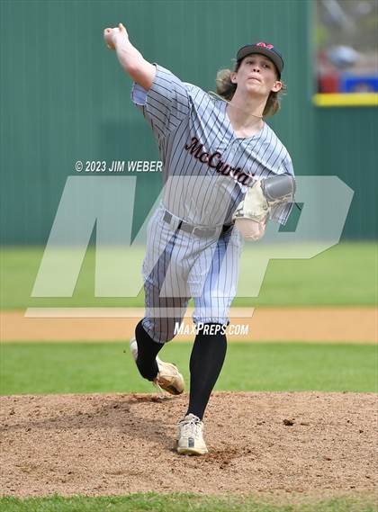 Thumbnail 1 in McCurtain vs Webbers Falls (Riverside Conference tournament) photogallery.