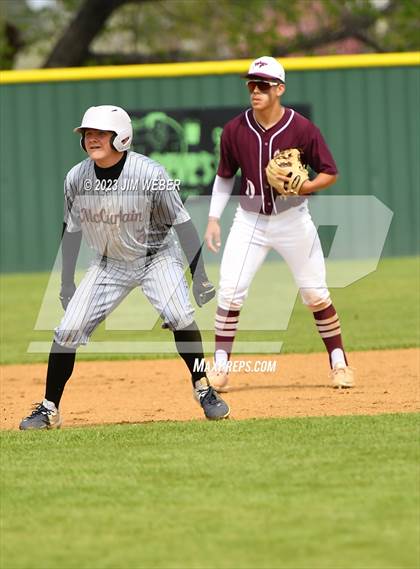 Thumbnail 1 in McCurtain vs Webbers Falls (Riverside Conference tournament) photogallery.