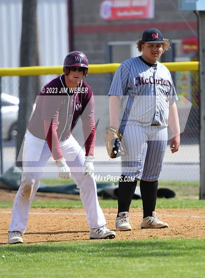 Thumbnail 3 in McCurtain vs Webbers Falls (Riverside Conference tournament) photogallery.